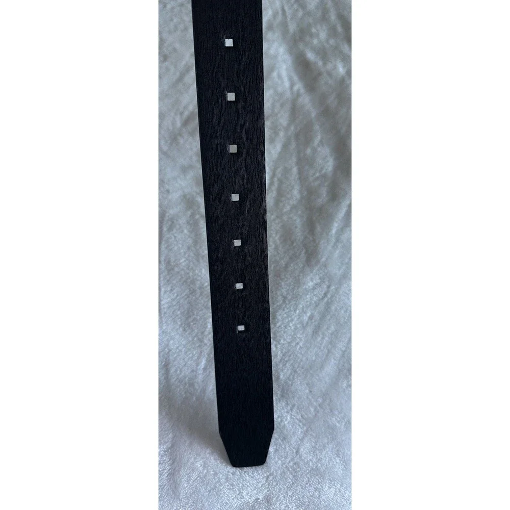 Calvin Klein Men's Reversible Belt Black Brown Silver Buckle NWT XL 42-4